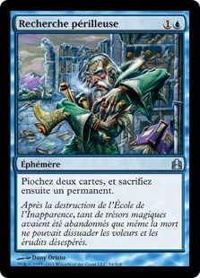 Recherche périlleuse - Magic: The Gathering-Commander