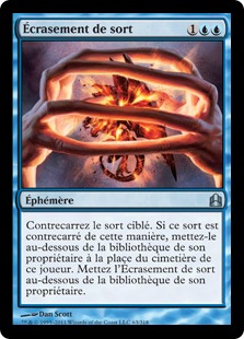 Écrasement de sort - Magic: The Gathering-Commander