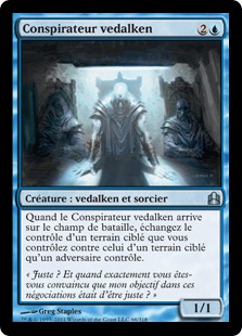 Conspirateur vedalken - Magic: The Gathering-Commander