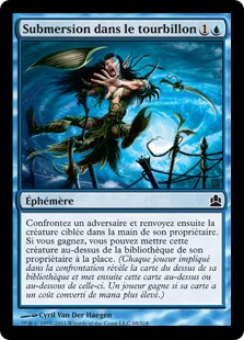 Submersion dans le tourbillon - Magic: The Gathering-Commander