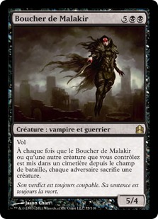 Boucher de Malakir - Magic: The Gathering-Commander