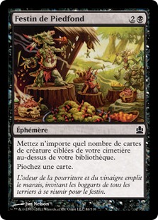 Festin de Piedfond - Magic: The Gathering-Commander