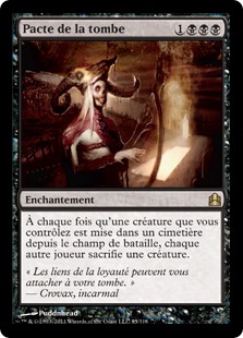 Pacte de la tombe - Magic: The Gathering-Commander