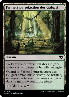 Ferme à putréfaction des Golgari - Commander Masters