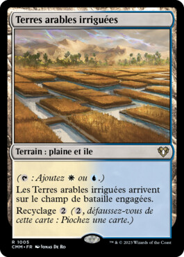 Terres arables irriguées - Commander Masters