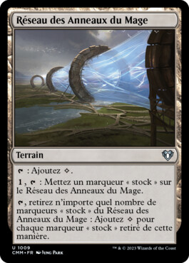 Réseau des Anneaux du Mage - Commander Masters