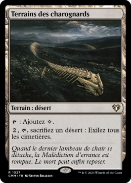 Terrains des charognards - Commander Masters