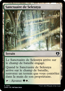 Sanctuaire de Selesnya - Commander Masters