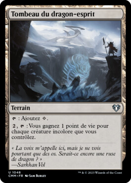 Tombeau du dragon-esprit - Commander Masters