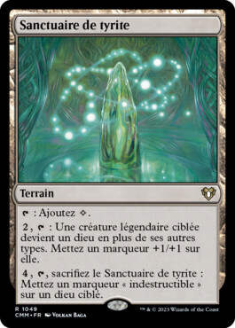 Sanctuaire de tyrite - Commander Masters