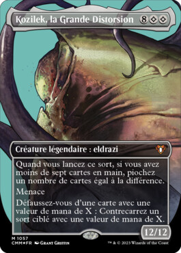 Kozilek, la Grande Distorsion - Commander Masters