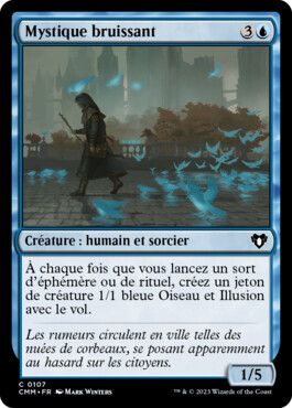 Mystique bruissant - Commander Masters