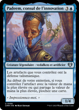 Padeem, consul de l'innovation - Commander Masters