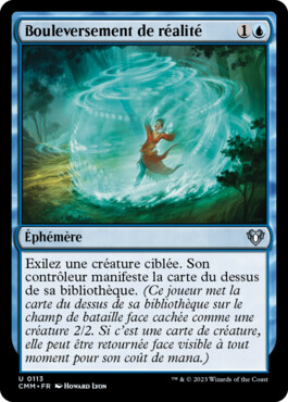 Bouleversement de réalité - Commander Masters