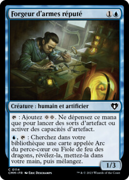 Forgeur d'armes réputé - Commander Masters