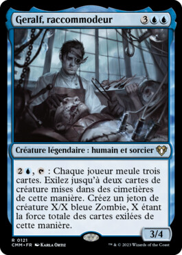 Geralf, raccommodeur - Commander Masters