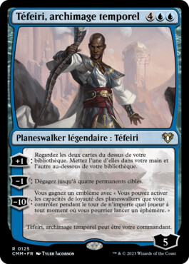 Téfeiri, archimage temporel - Commander Masters