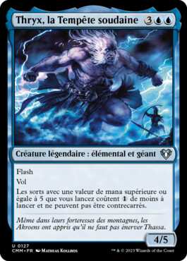 Thryx, la Tempête soudaine - Commander Masters