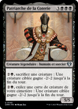 Patriarche de la Coterie - Commander Masters