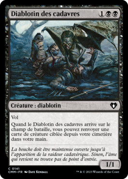 Diablotin des cadavres - Commander Masters