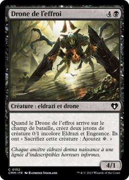 Drone de l'effroi - Commander Masters