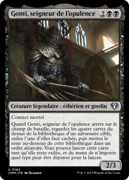 Gonti, seigneur de l'opulence - Commander Masters