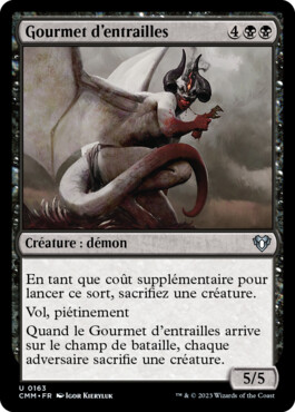 Gourmet d'entrailles - Commander Masters