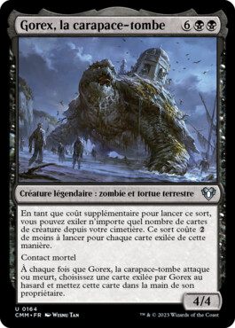 Gorex, la carapace-tombe - Commander Masters