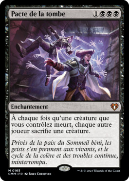 Pacte de la tombe - Commander Masters