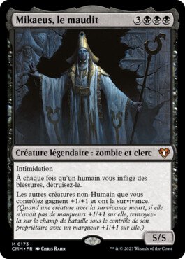 Mikaeus, le maudit - Commander Masters