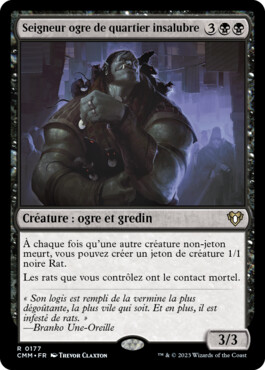 Seigneur ogre de quartier insalubre - Commander Masters