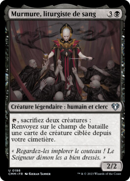 Murmure, liturgiste de sang - Commander Masters