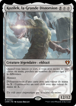 Kozilek, la Grande Distorsion - Commander Masters