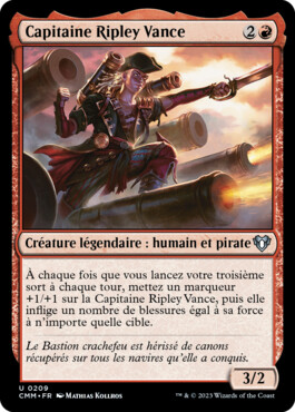 Capitaine Ripley Vance - Commander Masters