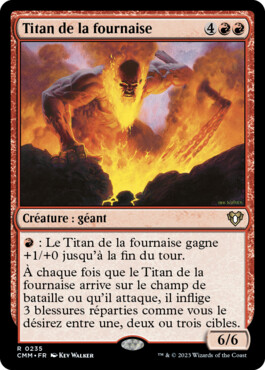 Titan de la fournaise - Commander Masters