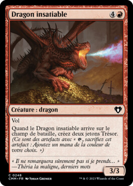 Dragon insatiable - Commander Masters