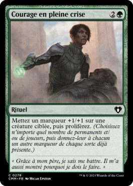 Courage en pleine crise - Commander Masters