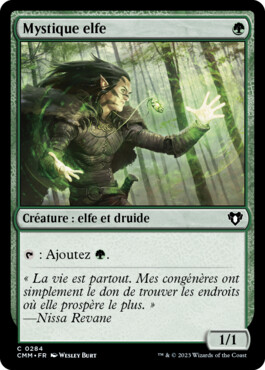 Mystique elfe - Commander Masters