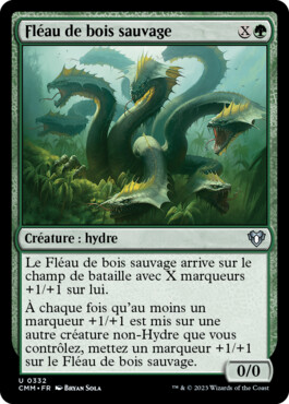 Fléau de bois sauvage - Commander Masters