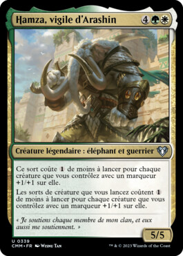 Hamza, vigile d'Arashin - Commander Masters