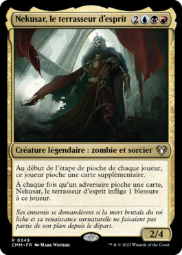 Nekusar, le terrasseur d'esprit - Commander Masters