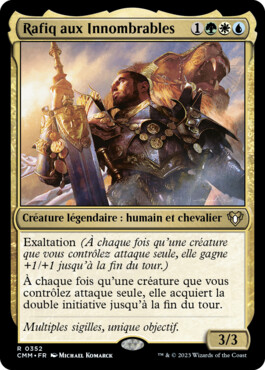 Rafiq aux Innombrables - Commander Masters