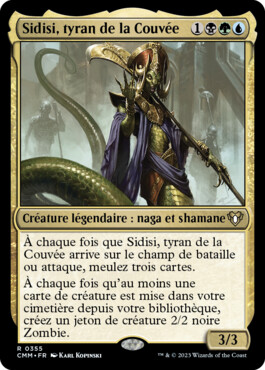 Sidisi, tyran de la Couvée - Commander Masters