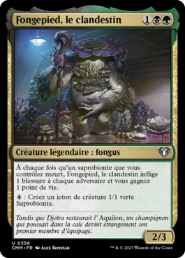 Fongepied, le clandestin - Commander Masters