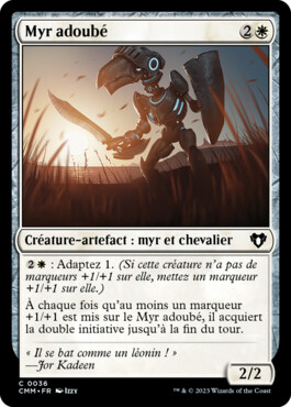 Myr adoubé - Commander Masters