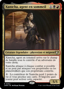 Xantcha, agent en sommeil - Commander Masters