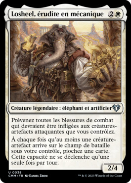 Losheel, érudite en mécanique - Commander Masters