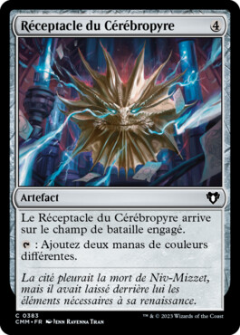 Réceptacle du Cérébropyre - Commander Masters