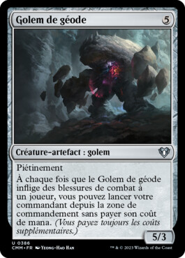 Golem de géode - Commander Masters