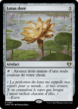 Lotus doré - Commander Masters